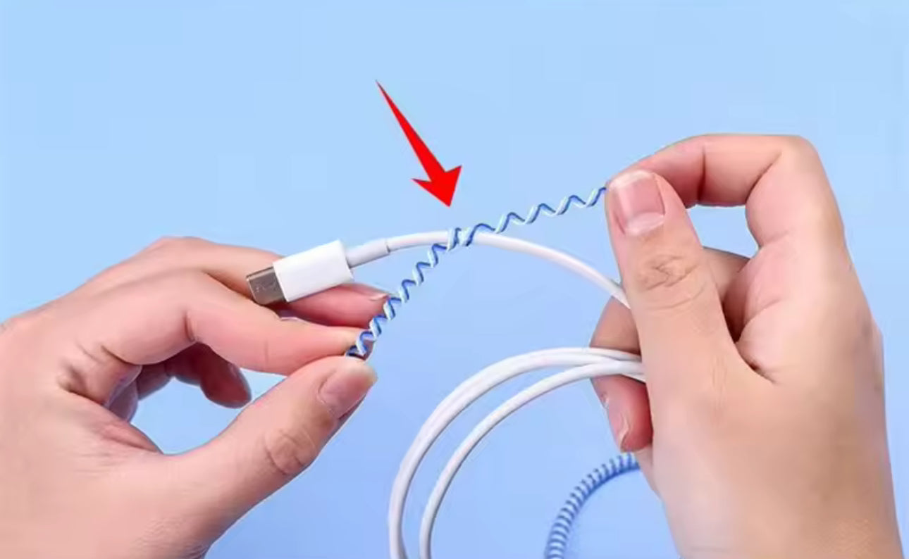 Cute Cherry iPhone 20W Charger Cover & Cable Protector