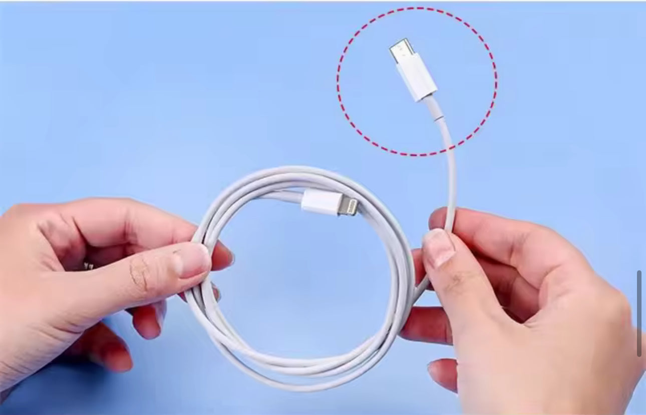 Cute Cherry iPhone 20W Charger Cover & Cable Protector